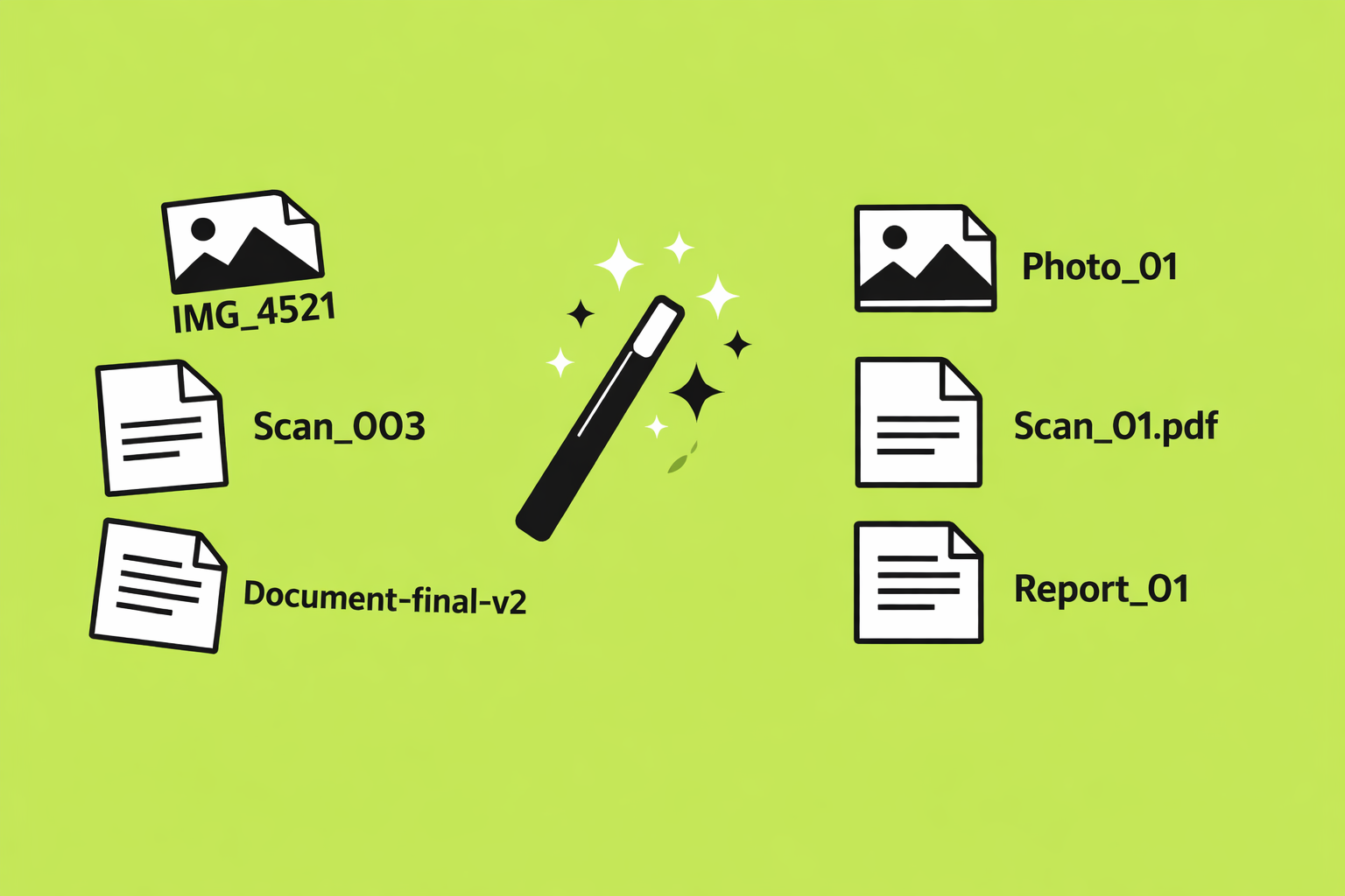 Distill – Dateien automatisch umbenennen mit KI auf dem Mac