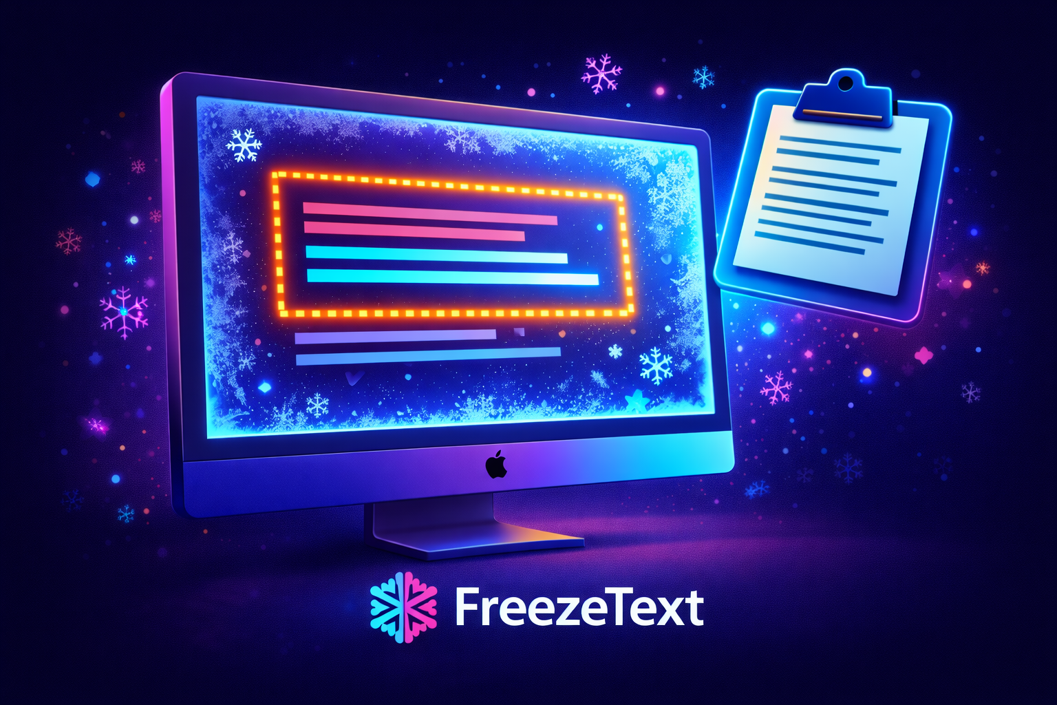 FreezeText: Bildschirm einfrieren und Text per OCR kopieren