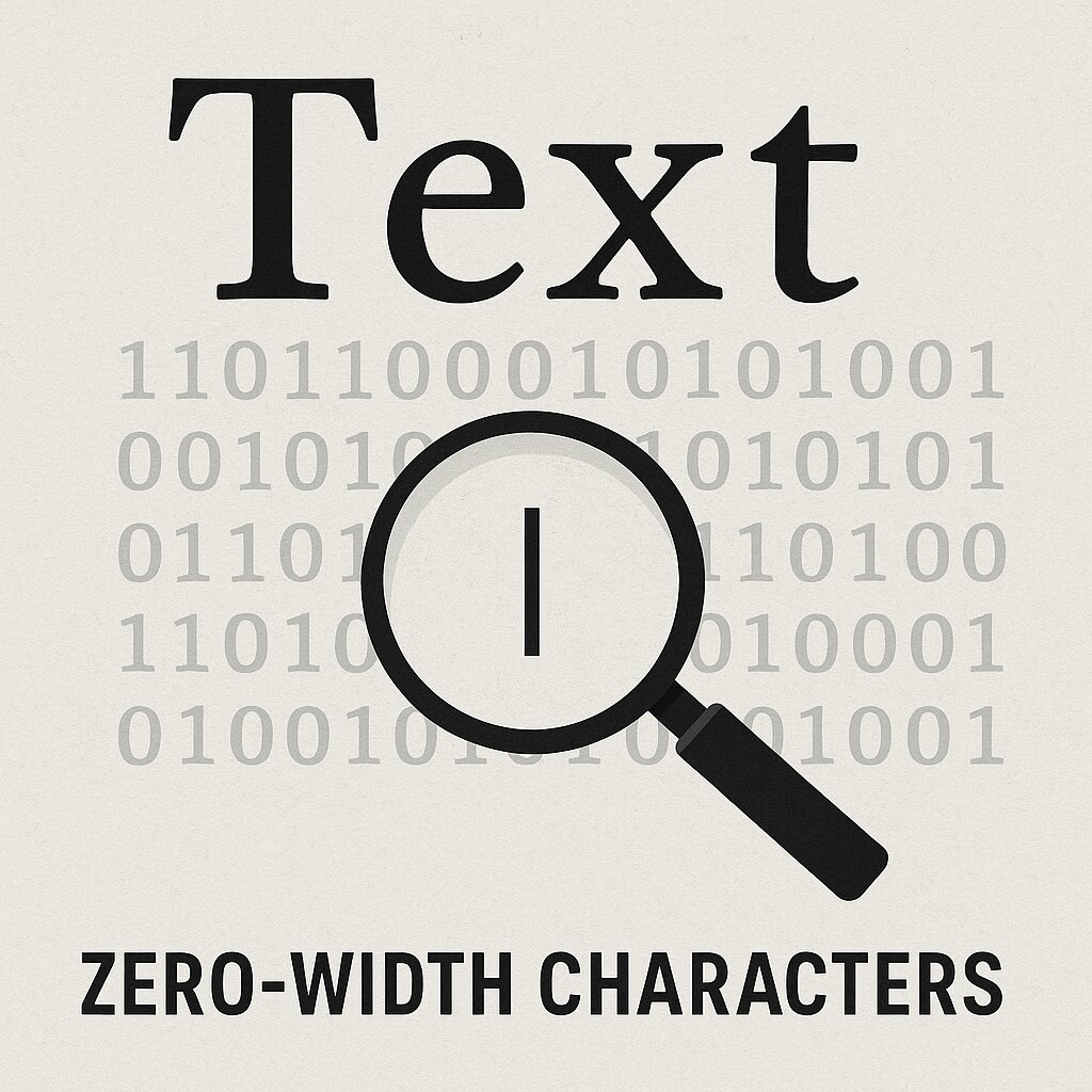 CleanText Tool zur Bereinigung unsichtbarer Zeichen